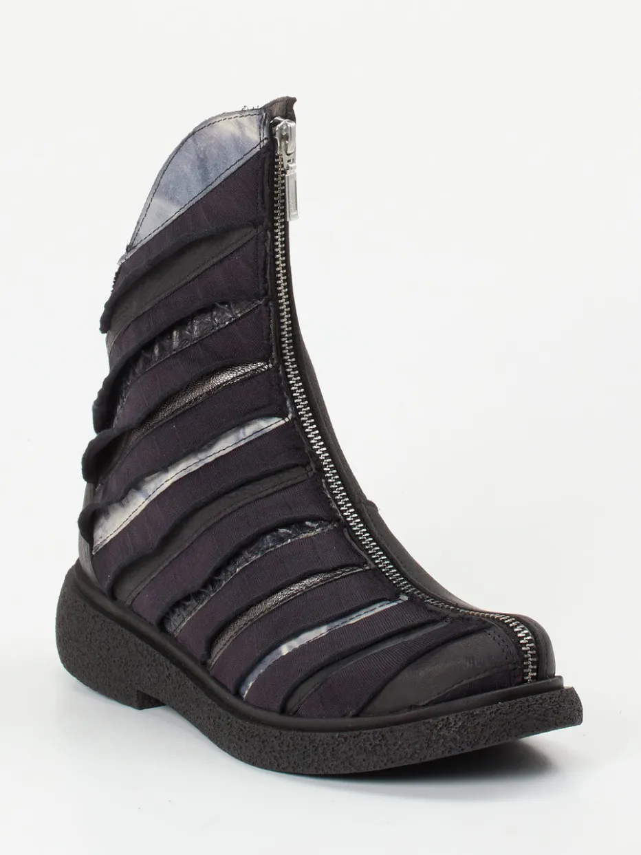 Damen Papucei – Stiefeletten aus Leder mit Layer-Look