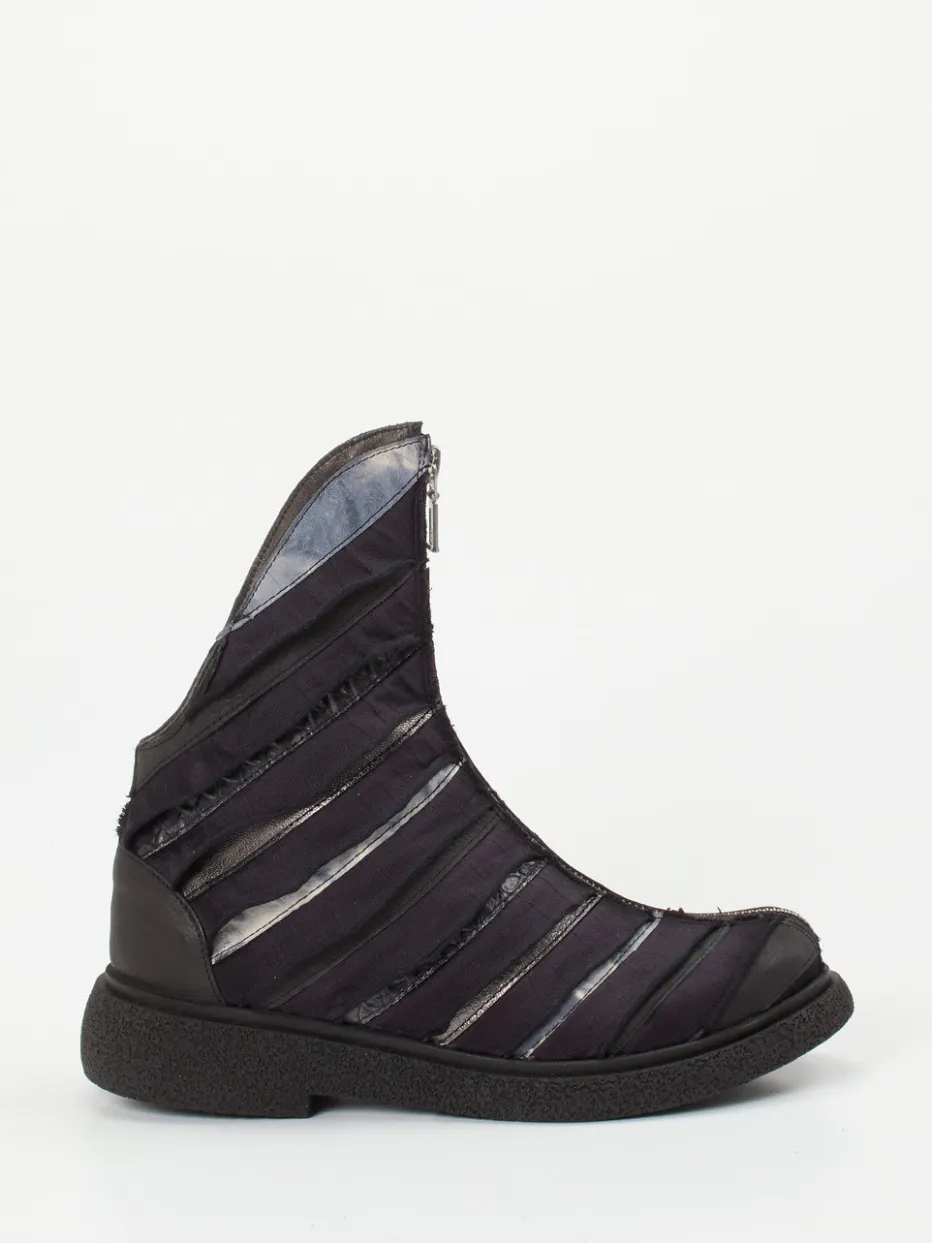 Damen Papucei – Stiefeletten aus Leder mit Layer-Look