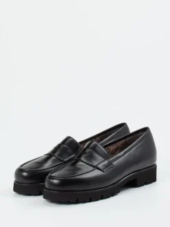 Damen Pas de Rouge – Loafer aus Kalbleder in