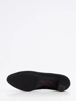 Damen Pas de Rouge – Plateaupumps aus Veloursleder