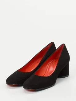 Damen Pas de Rouge – Pumps aus Veloursleder