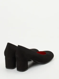 Damen Pas de Rouge – Pumps aus Veloursleder