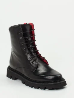Damen Pas de Rouge – Schnürboots aus Lammleder