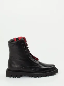 Damen Pas de Rouge – Schnürboots aus Lammleder