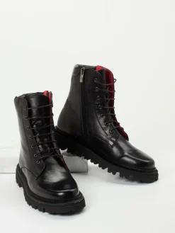 Damen Pas de Rouge – Schnürboots aus Lammleder