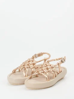 – Keilsandalette aus Lammleder Rosé*Patrizia Bonfanti Best