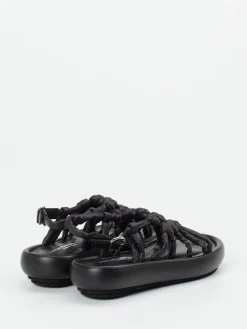 Damen Patrizia Bonfanti – Keilsandalette aus Lammleder