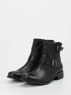 Damen Paul Green – Biker-Stiefeletten aus Kalbleder