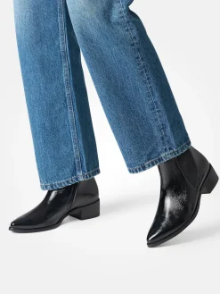 Damen Paul Green – Chelsea Boots aus Lackleder