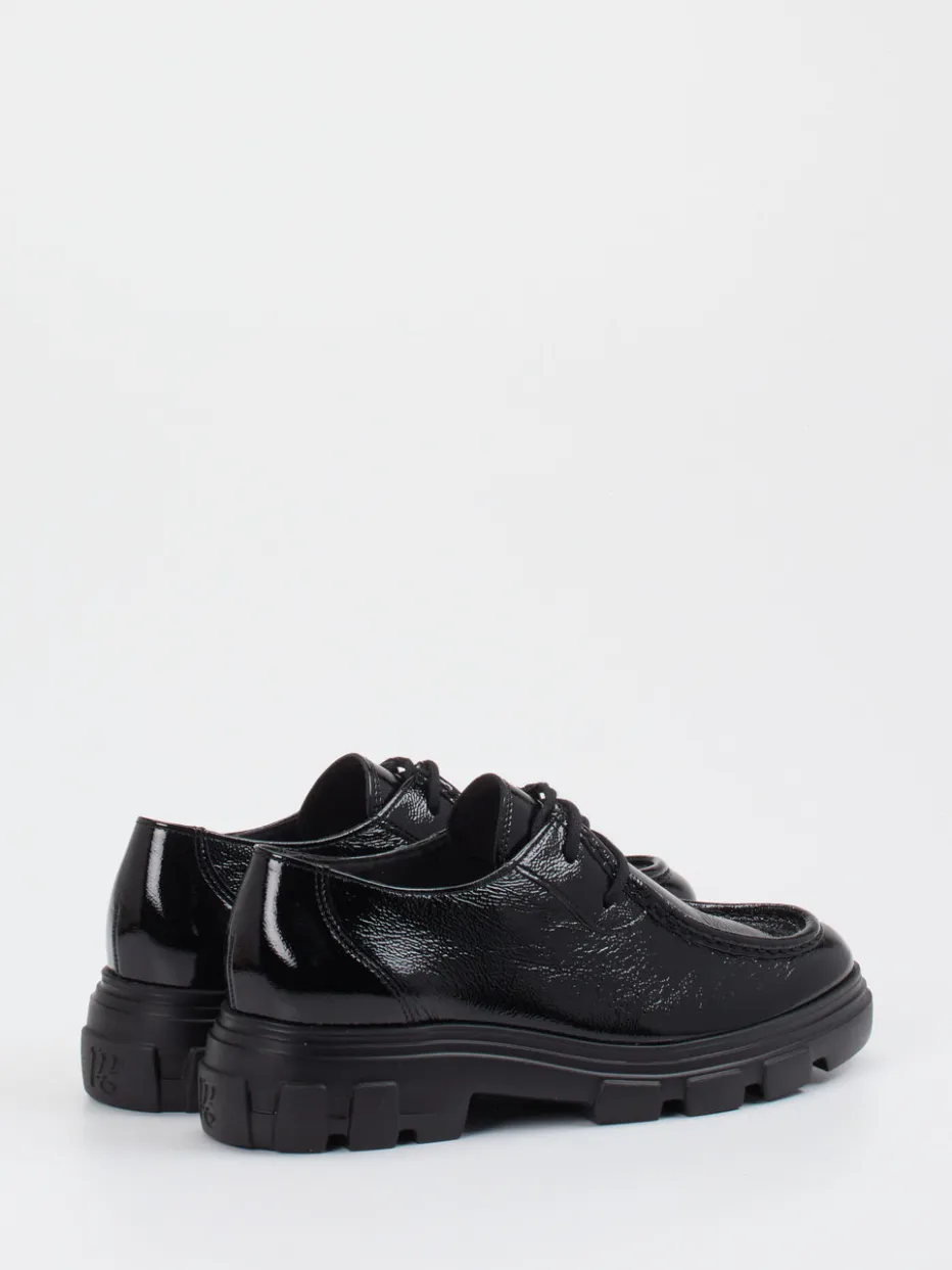 Damen Paul Green – Chunky Derby aus Lackleder