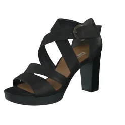 Damen Paul Green – High Heel Sandalen aus Nubukleder