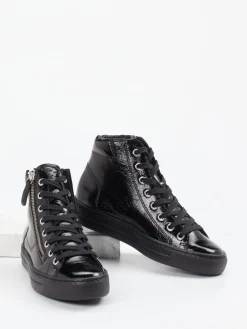 – High-Top Sneaker aus Kalbleder*Paul Green