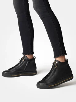 Damen Paul Green – High-Top Sneaker aus Kalbleder