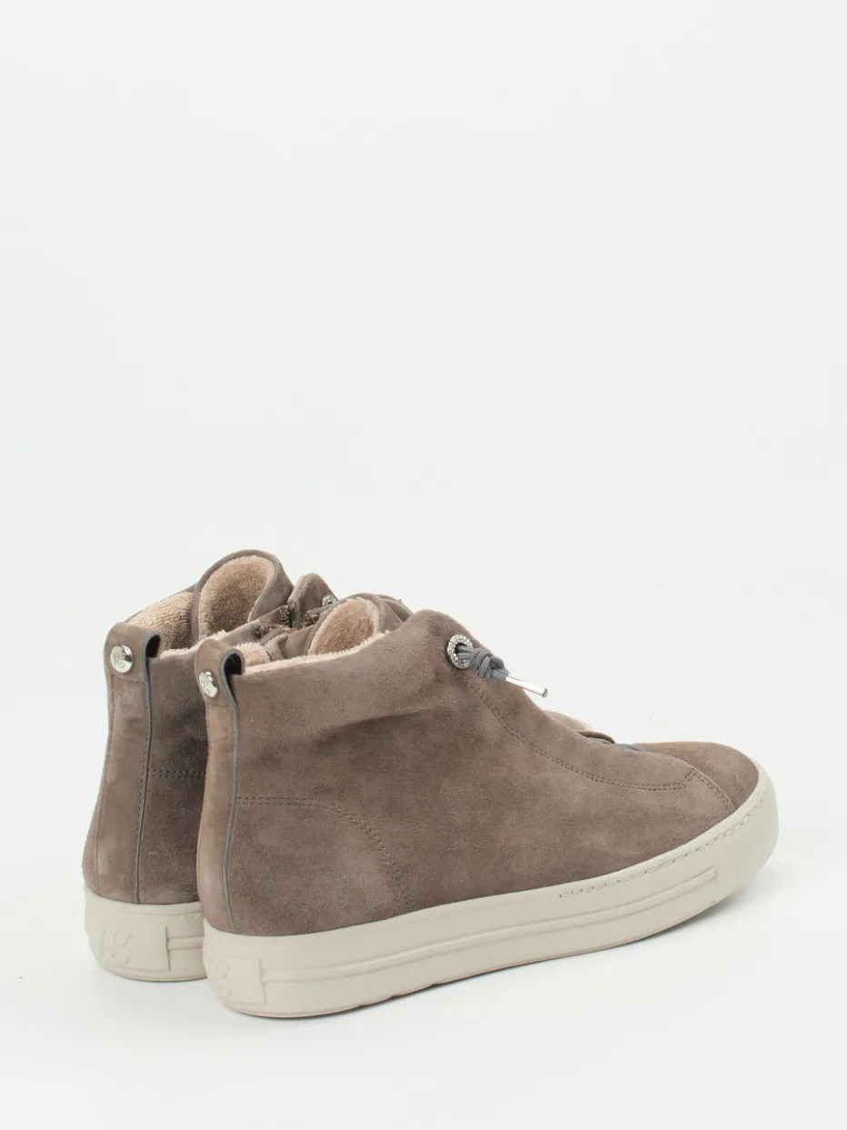 Damen Paul Green – High-Top Sneaker aus Veloursleder