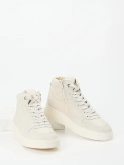 – High-Top-Sneaker aus Leder cremeweiß*Paul Green Discount