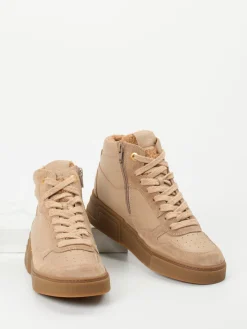 – High-Top-Sneaker aus Veloursleder Beige*Paul Green Hot