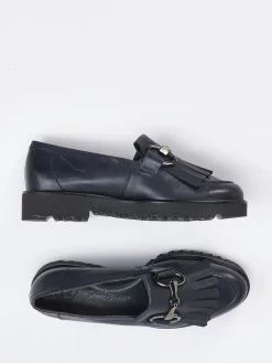 – Loafer aus Kalbleder in Dunkel*Paul Green Clearance