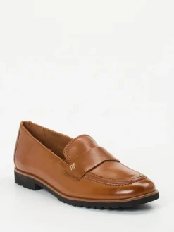 Damen Paul Green – Loafer aus Kalbleder cognacfarben
