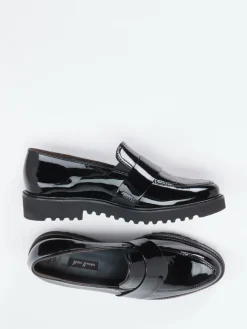 Damen Paul Green – Loafer aus Lackleder in