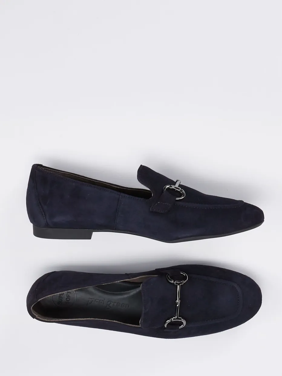 – Loafer aus Veloursleder Dunkel*Paul Green New