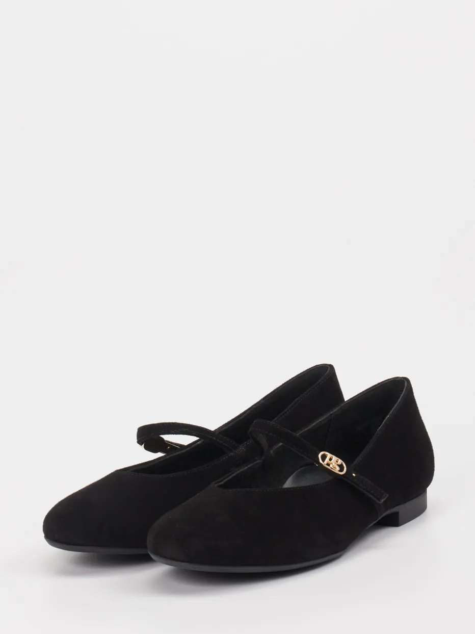 – Mary Jane Ballerinas aus Veloursleder*Paul Green Outlet