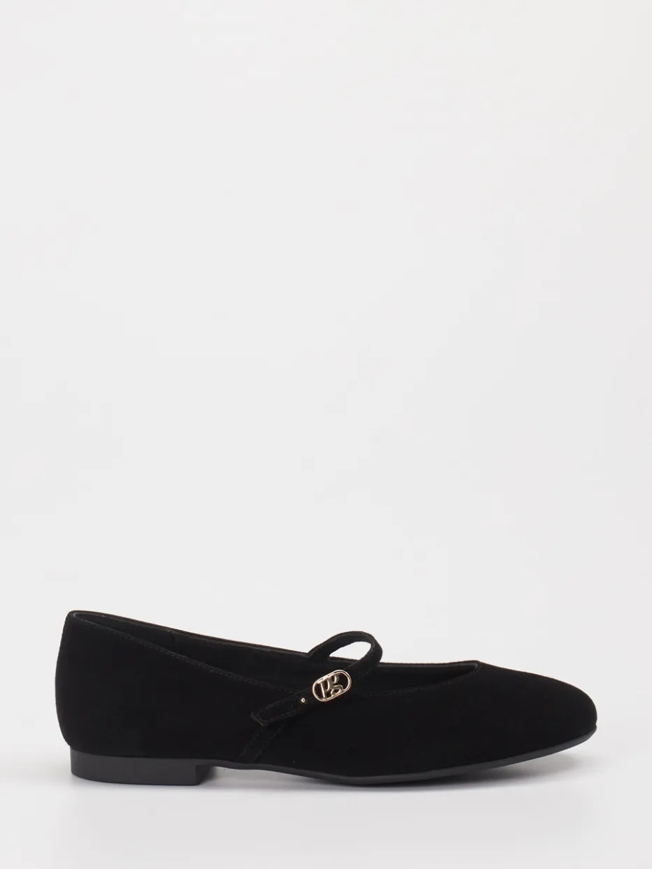 – Mary Jane Ballerinas aus Veloursleder*Paul Green Outlet