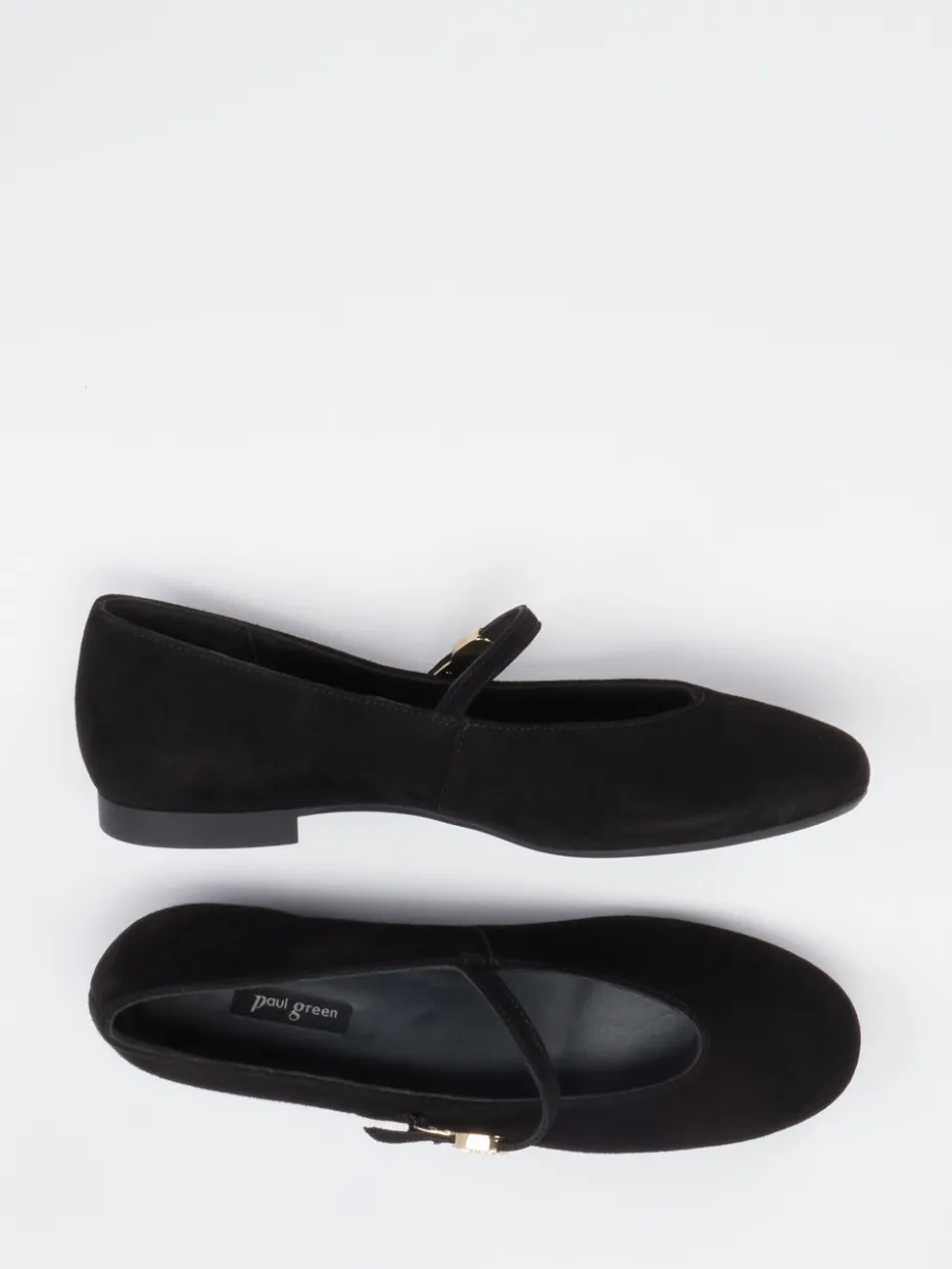 – Mary Jane Ballerinas aus Veloursleder*Paul Green Outlet