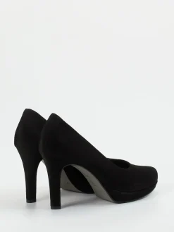 Damen Paul Green – Plateau-Pumps aus Veloursleder