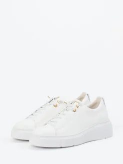 Damen Paul Green – Plateau-Sneaker aus Kalbleder