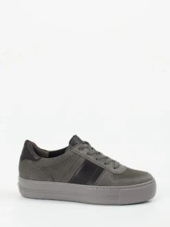– Plateau-Sneaker aus Nubukleder*Paul Green