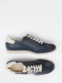 – Retro-Sneaker aus Leder-Mix Dunkel*Paul Green Online