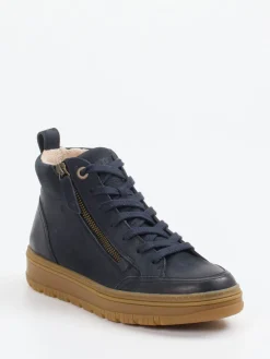 – Schnürboots aus Nubukleder Dunkel*Paul Green Clearance