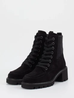 Damen Paul Green – Schnürboots aus Veloursleder