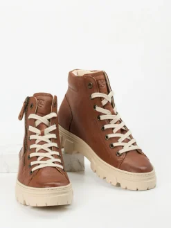 – Schnürboots aus Kalbleder mittel*Paul Green Hot