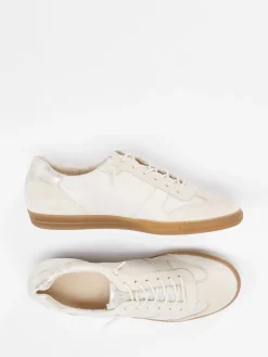 Damen Paul Green – Sneaker aus Kalbleder und Veloursleder