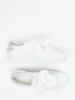 – Sneaker aus Kalbleder mit Satinband*Paul Green Outlet