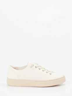 Damen Paul Green – Sneaker aus Kalbleder creme