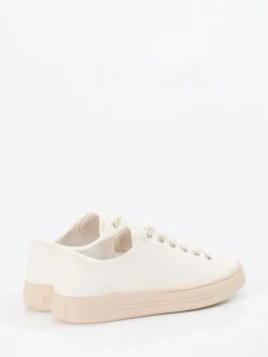 Damen Paul Green – Sneaker aus Kalbleder creme