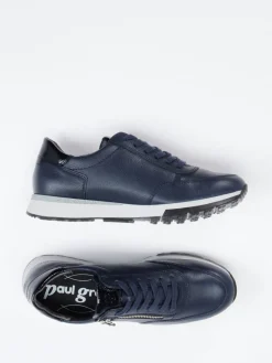 Damen Paul Green – Sneaker aus Kalbleder Dunkel