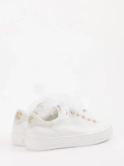 – Sneaker aus Kalbleder mit Satin-Schnürung*Paul Green Clearance