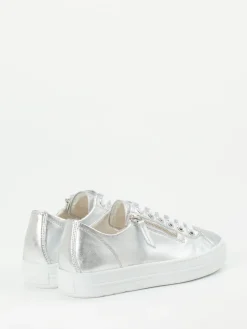 – Sneaker aus Metallicleder*Paul Green