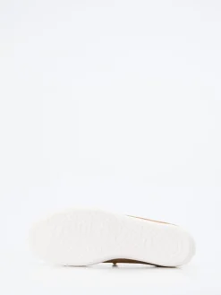 Damen Paul Green – Sneaker aus Veloursleder cognac