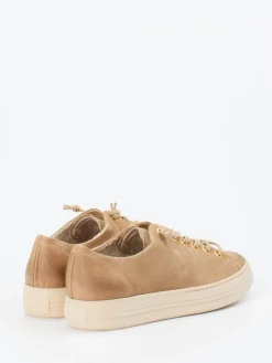 – Sneaker aus Veloursleder Sandbeige*Paul Green New