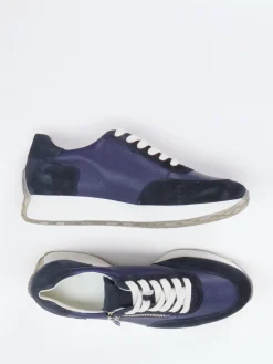 – Sneaker aus Veloursleder Dunkel*Paul Green New