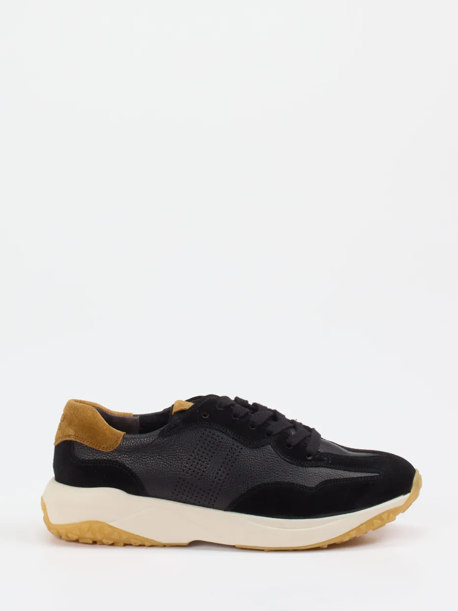 Damen Paul Green – Sneaker aus Velour- und Glattleder