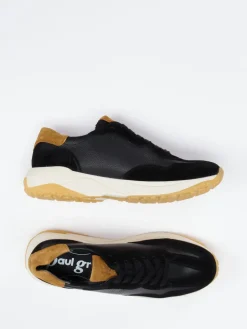 Damen Paul Green – Sneaker aus Velour- und Glattleder