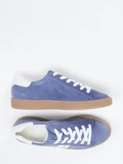 – Sneaker aus Veloursleder in Jeans*Paul Green Clearance