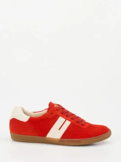 – Sneaker aus Veloursleder Tomaten*Paul Green Hot