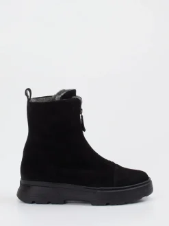 Damen Paul Green – Stiefelette aus Veloursleder