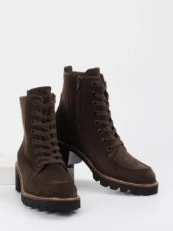 – Stiefelette aus Veloursleder schoko*Paul Green Sale